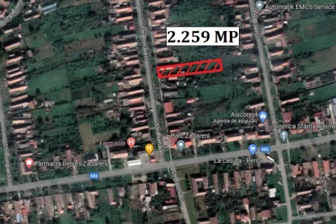 Teren Zadareni - 2259 mp