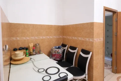 Bright kitchen corner with simple decor