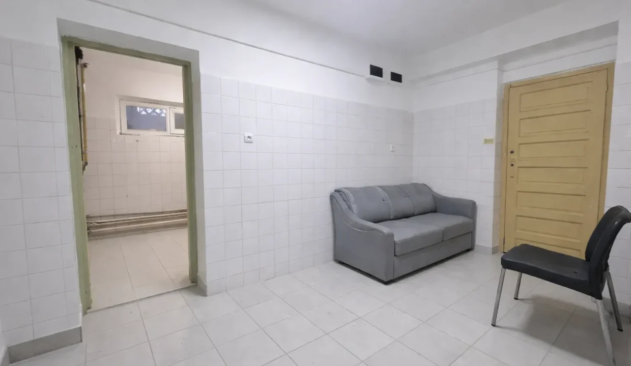 Clean and simple utility room