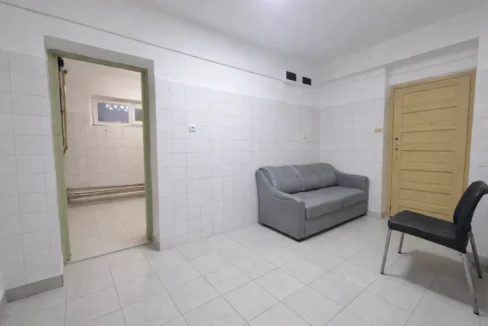 Clean and simple utility room